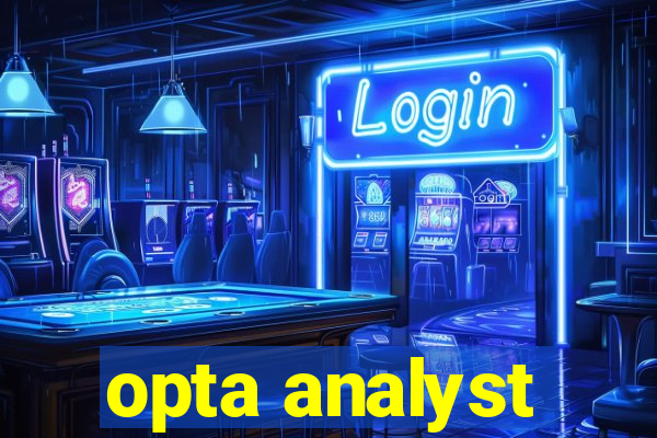 opta analyst